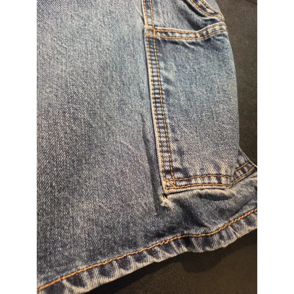 Vintage US Polo Assn Shorts Mens 33 Medium Wash Carpenter Baggy Skate Jorts Y2K